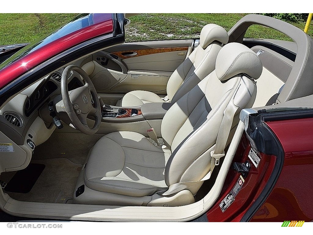 2005 Mercedes-Benz SL 500 Roadster Front Seat Photo #114051881