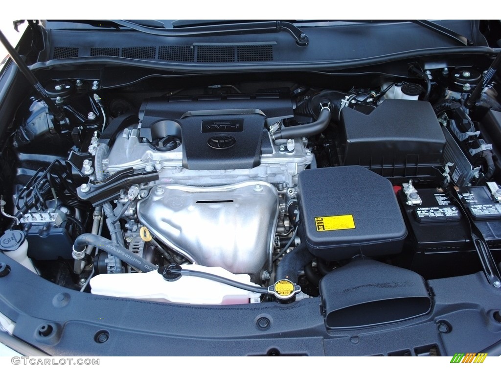 2014 Camry LE - Attitude Black Metallic / Ivory photo #25