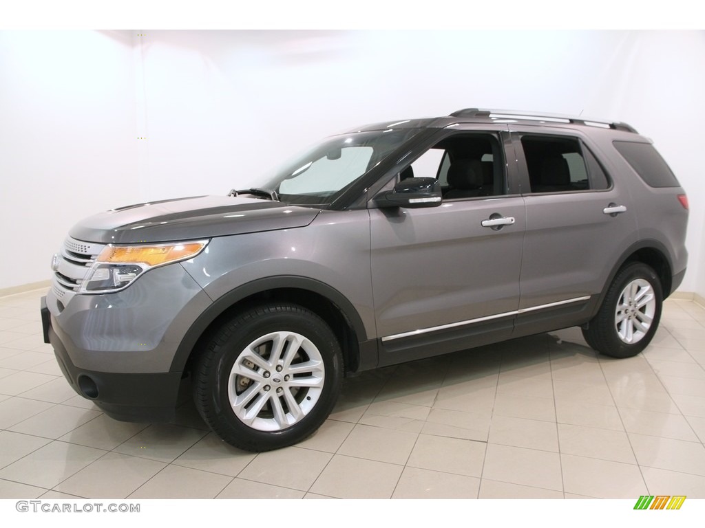 2014 Explorer XLT 4WD - Sterling Gray / Charcoal Black photo #3