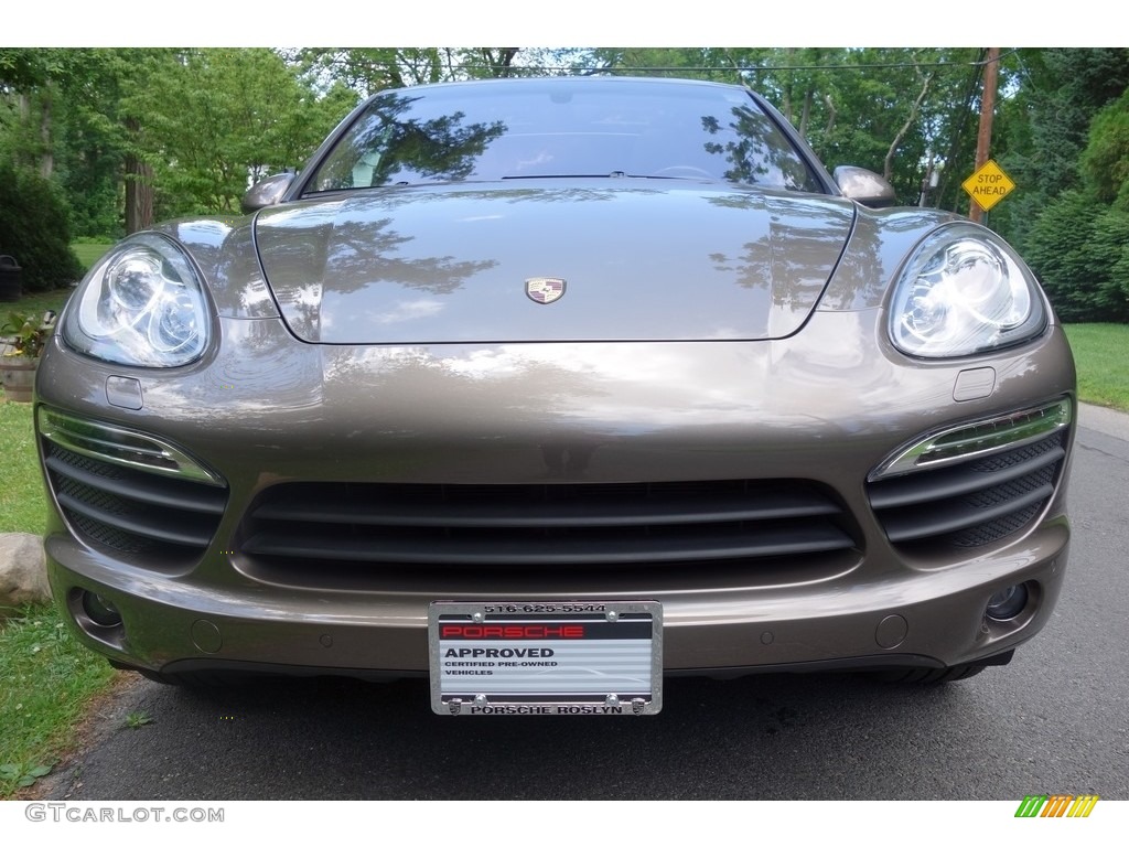 2013 Cayenne S - Umber Metallic / Umber Brown/Light Tartufo photo #2