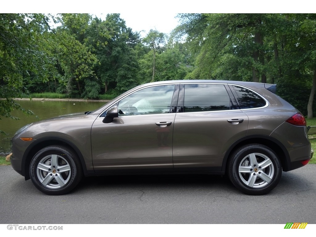 2013 Cayenne S - Umber Metallic / Umber Brown/Light Tartufo photo #3