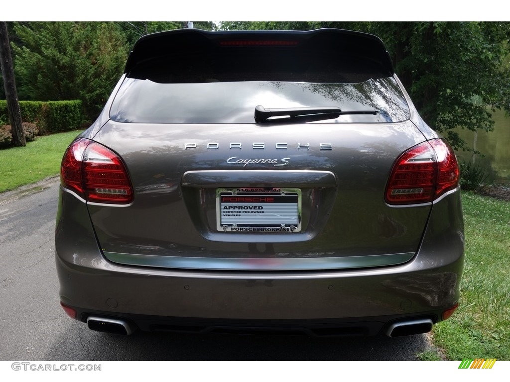 2013 Cayenne S - Umber Metallic / Umber Brown/Light Tartufo photo #5