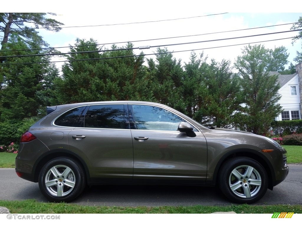2013 Cayenne S - Umber Metallic / Umber Brown/Light Tartufo photo #7