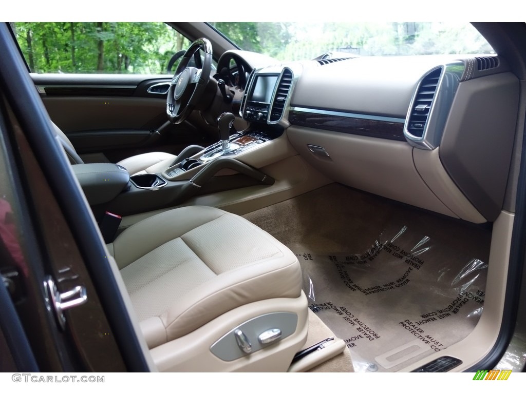 2013 Cayenne S - Umber Metallic / Umber Brown/Light Tartufo photo #17
