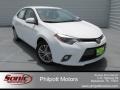 2016 Super White Toyota Corolla LE Plus  photo #2