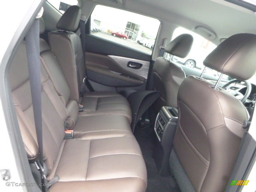 2016 Nissan Murano Platinum AWD Rear Seat Photo #114054947