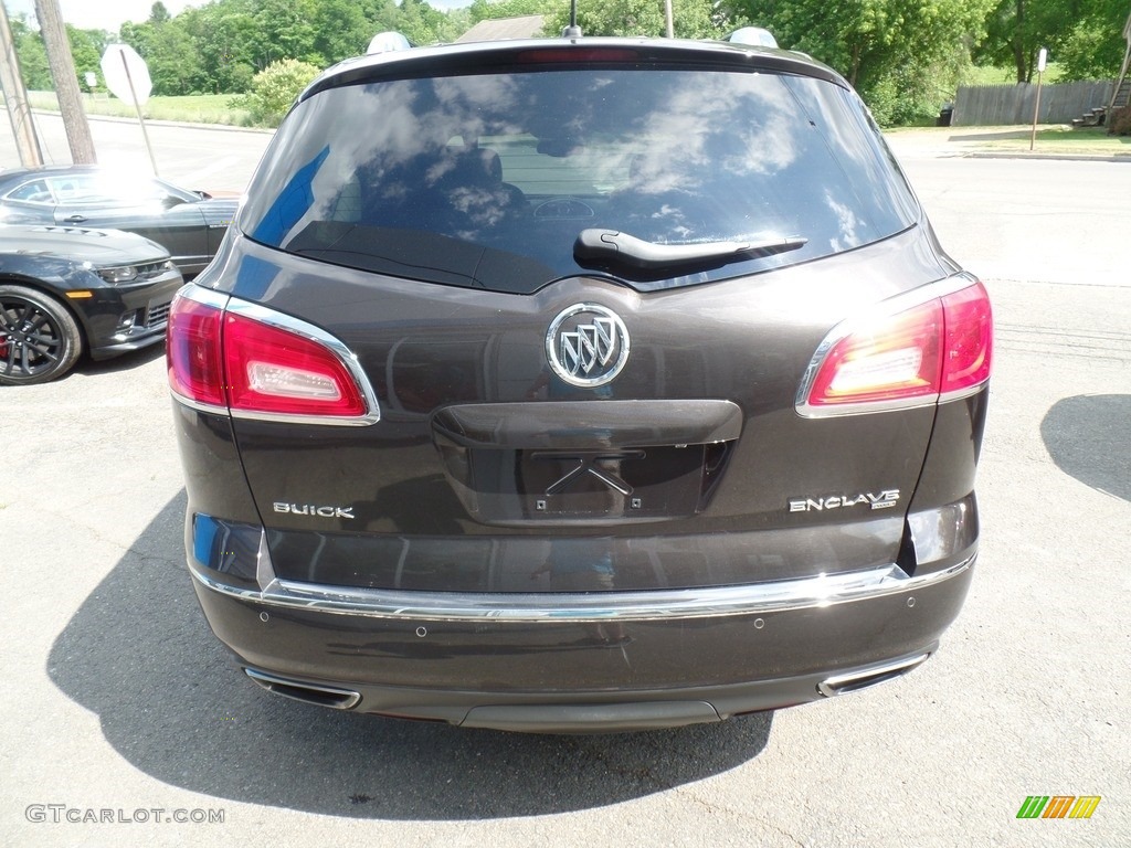 2013 Enclave Leather AWD - Mocha Bronze Metallic / Ebony Leather photo #6