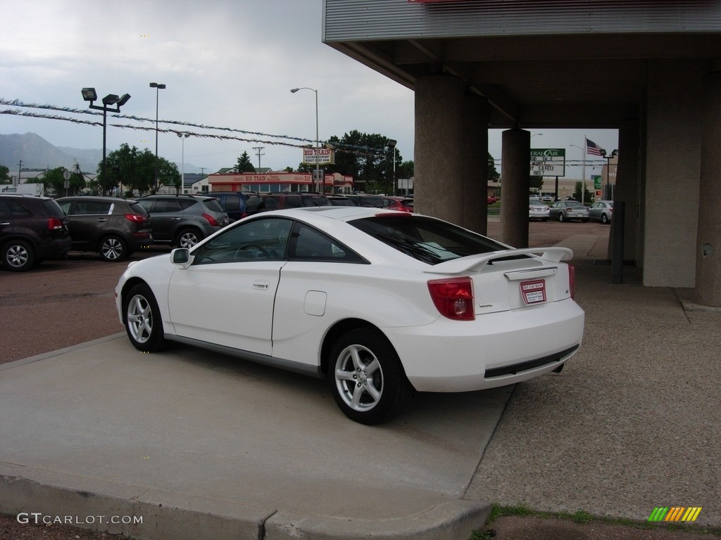 2003 Celica GT - Super White / Black/Black photo #3