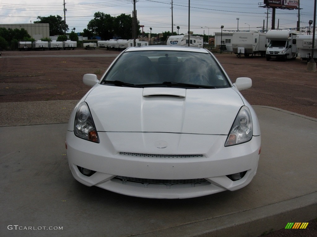 2003 Celica GT - Super White / Black/Black photo #8