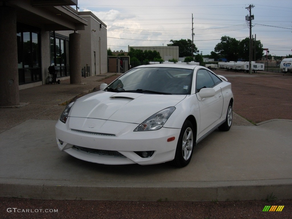 2003 Celica GT - Super White / Black/Black photo #20