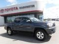 2014 Magnetic Gray Metallic Toyota Tacoma V6 TRD Sport Double Cab 4x4  photo #2