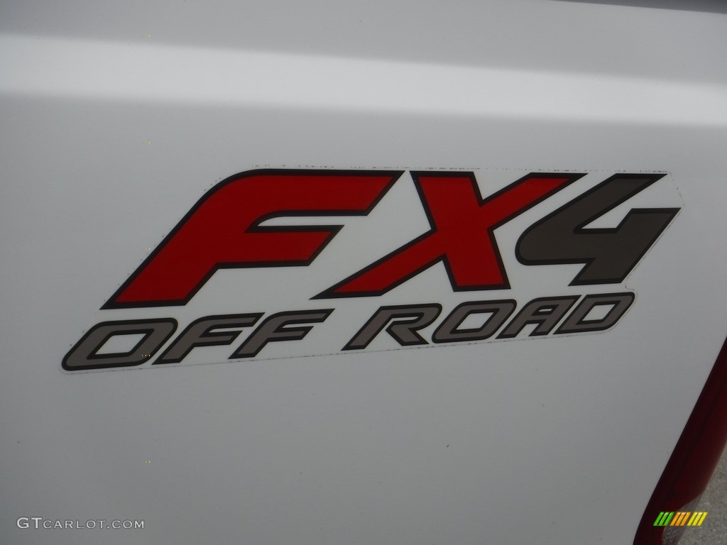 2004 F250 Super Duty Lariat Crew Cab 4x4 - Oxford White / Medium Parchment photo #10