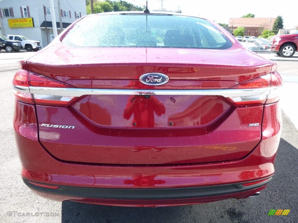 2017 Fusion SE - Ruby Red / Ebony photo #7