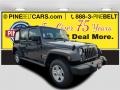 2016 Granite Crystal Metallic Jeep Wrangler Unlimited Sport 4x4  photo #1