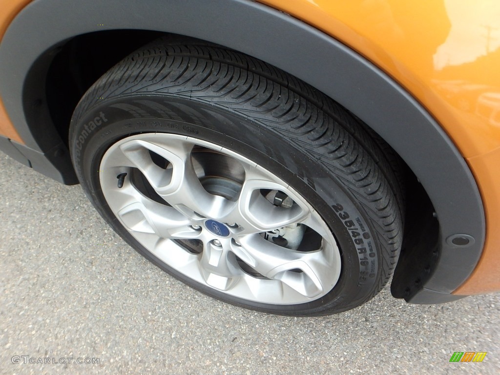 2016 Escape Titanium 4WD - Electric Spice Metallic / Charcoal Black photo #9