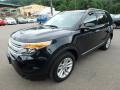 2014 Tuxedo Black Ford Explorer XLT 4WD  photo #6