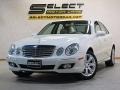 Arctic White 2009 Mercedes-Benz E 350 4Matic Sedan