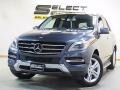 2014 Steel Grey Metallic Mercedes-Benz ML 350 4Matic  photo #1