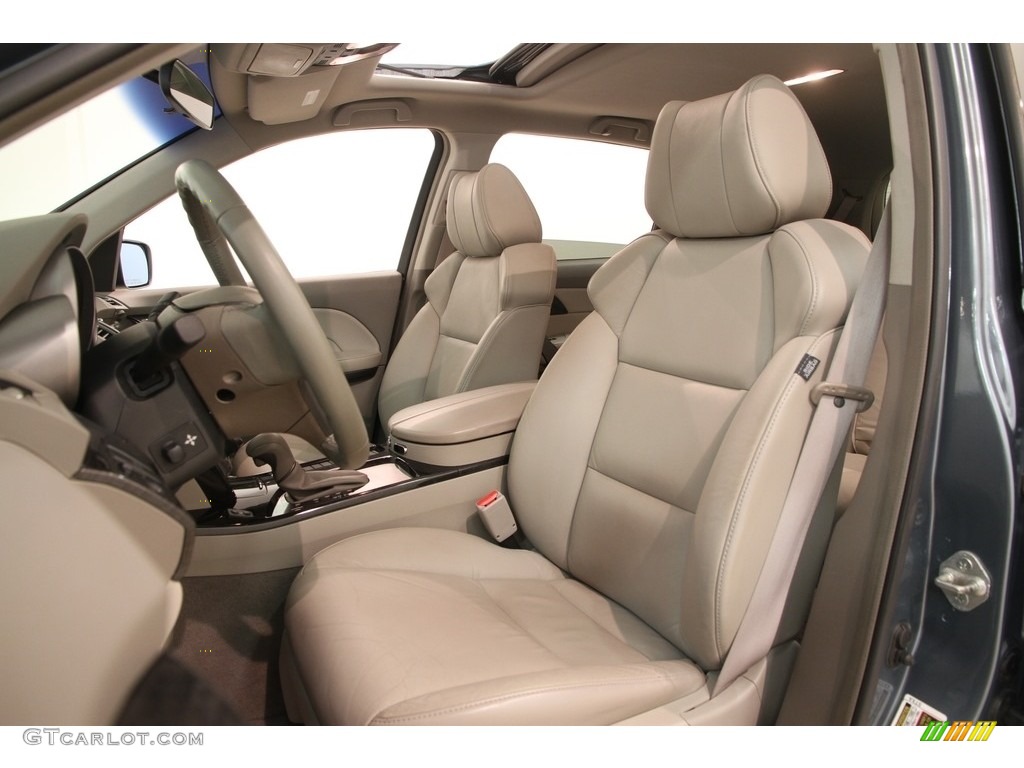 2007 MDX Technology - Steel Blue Metallic / Taupe photo #5