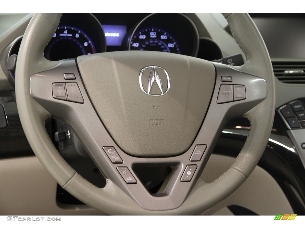 2007 MDX Technology - Steel Blue Metallic / Taupe photo #6