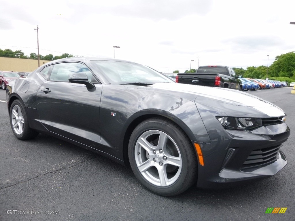 Nightfall Gray Metallic 2017 Chevrolet Camaro LT Coupe Exterior Photo #114066485
