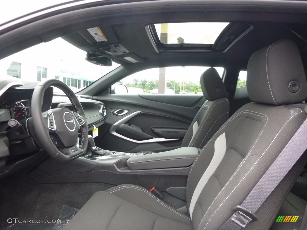 Jet Black Interior 2017 Chevrolet Camaro LT Coupe Photo #114066650