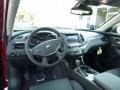 Jet Black 2017 Chevrolet Impala LT Dashboard