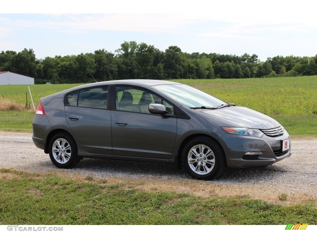 2010 Insight Hybrid EX - Polished Metal Metallic / Gray photo #3