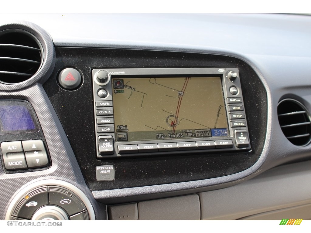 2010 Insight Hybrid EX - Polished Metal Metallic / Gray photo #31