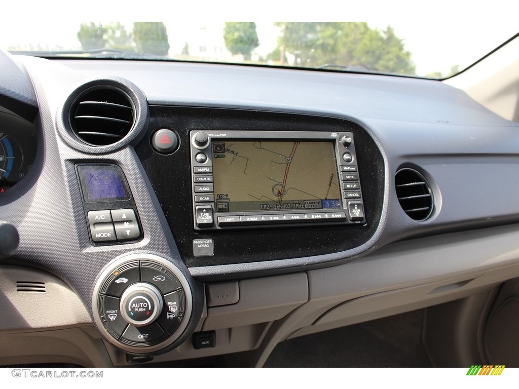 2010 Insight Hybrid EX - Polished Metal Metallic / Gray photo #32
