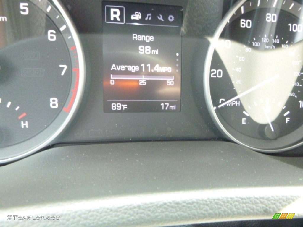 2017 Elantra Limited - Red / Gray photo #20