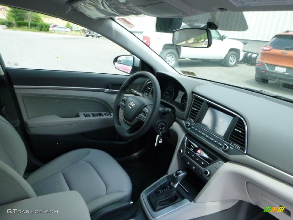 2017 Elantra SE - Gray / Black photo #4