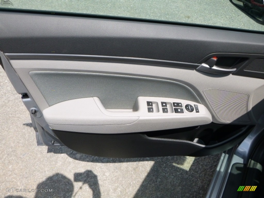 2017 Elantra SE - Gray / Black photo #13