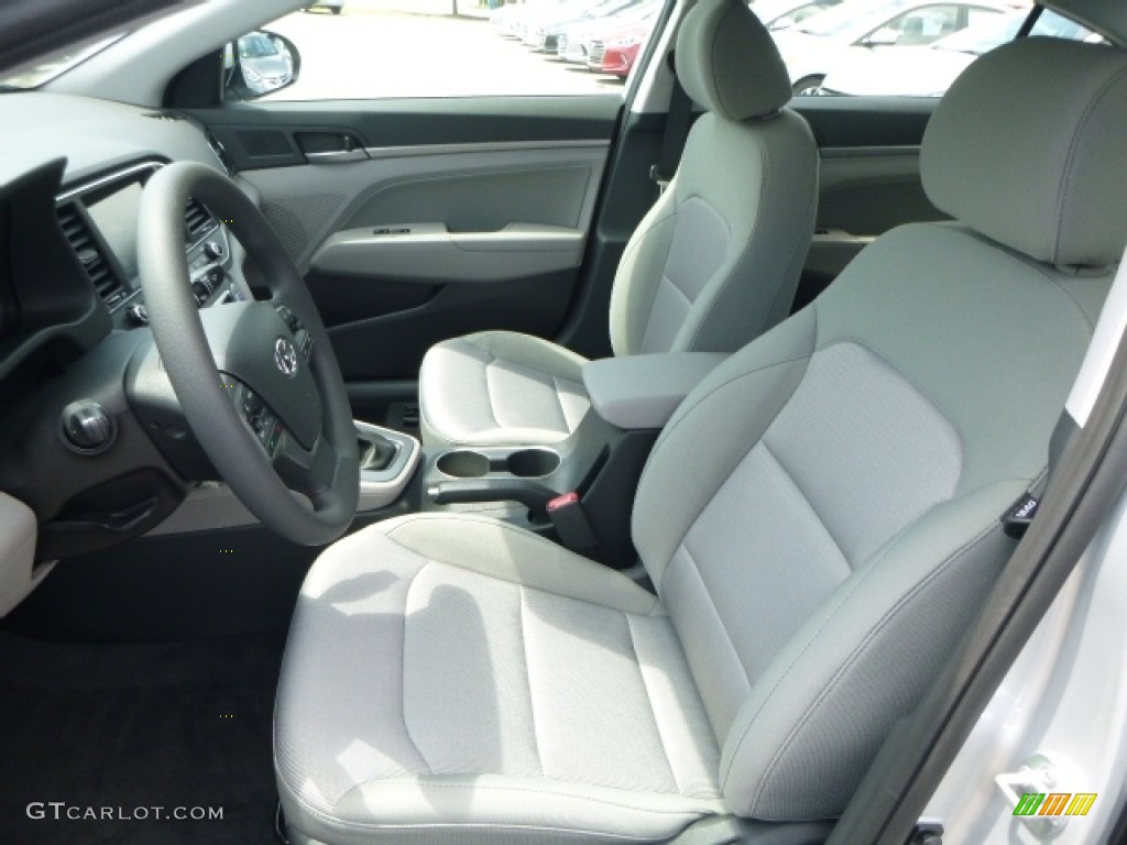 2017 Elantra SE - Silver / Gray photo #13