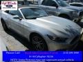 2016 Ingot Silver Metallic Ford Mustang EcoBoost Premium Convertible  photo #1