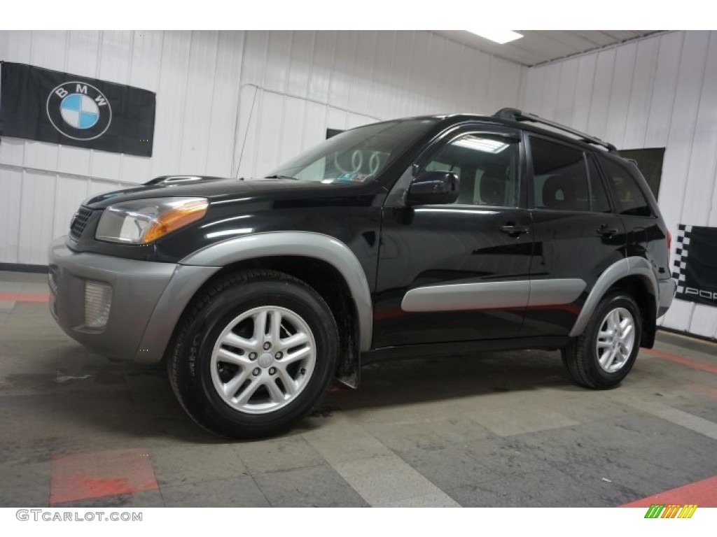 2003 RAV4  - Black / Gray photo #2