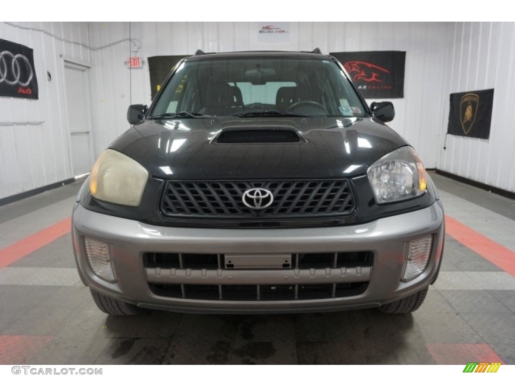 2003 RAV4  - Black / Gray photo #4