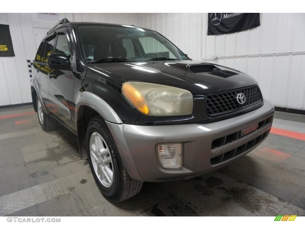 2003 RAV4  - Black / Gray photo #5