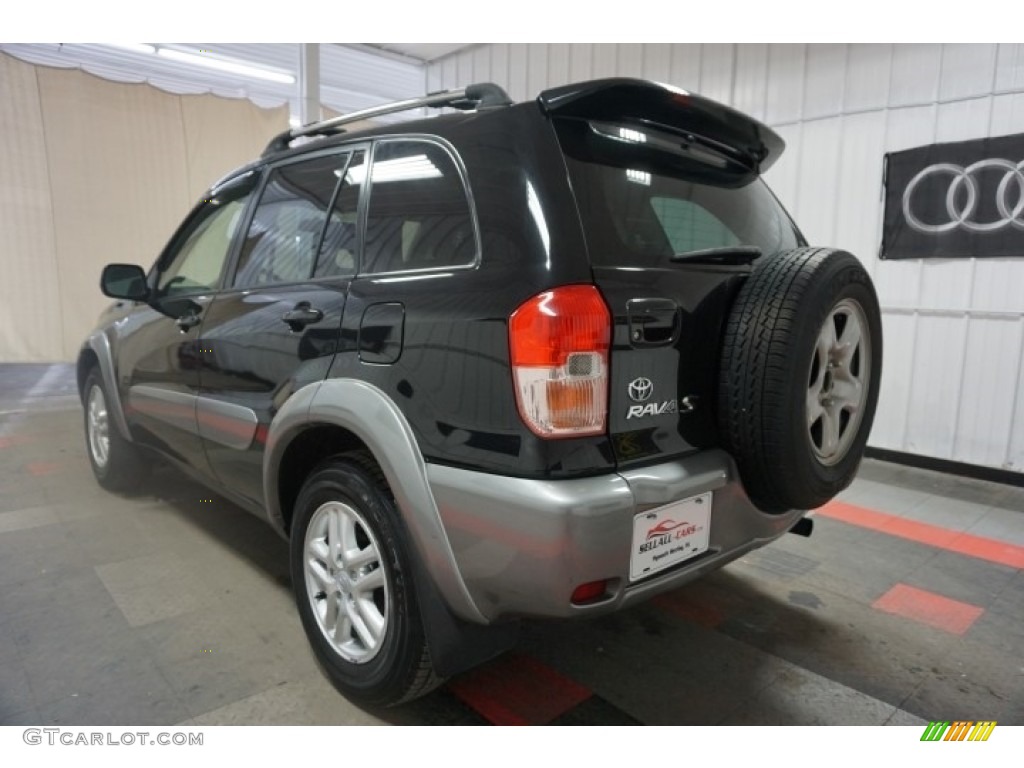 2003 RAV4  - Black / Gray photo #10