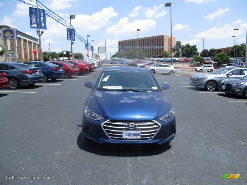 2017 Elantra SE - Lakeside Blue / Gray photo #2