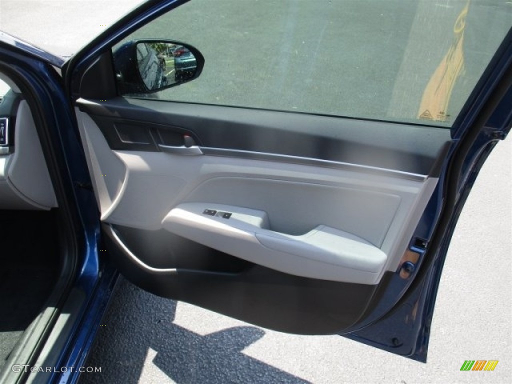 2017 Elantra SE - Lakeside Blue / Gray photo #11