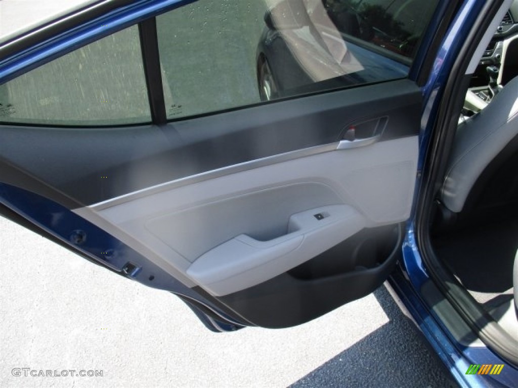 2017 Elantra SE - Lakeside Blue / Gray photo #16
