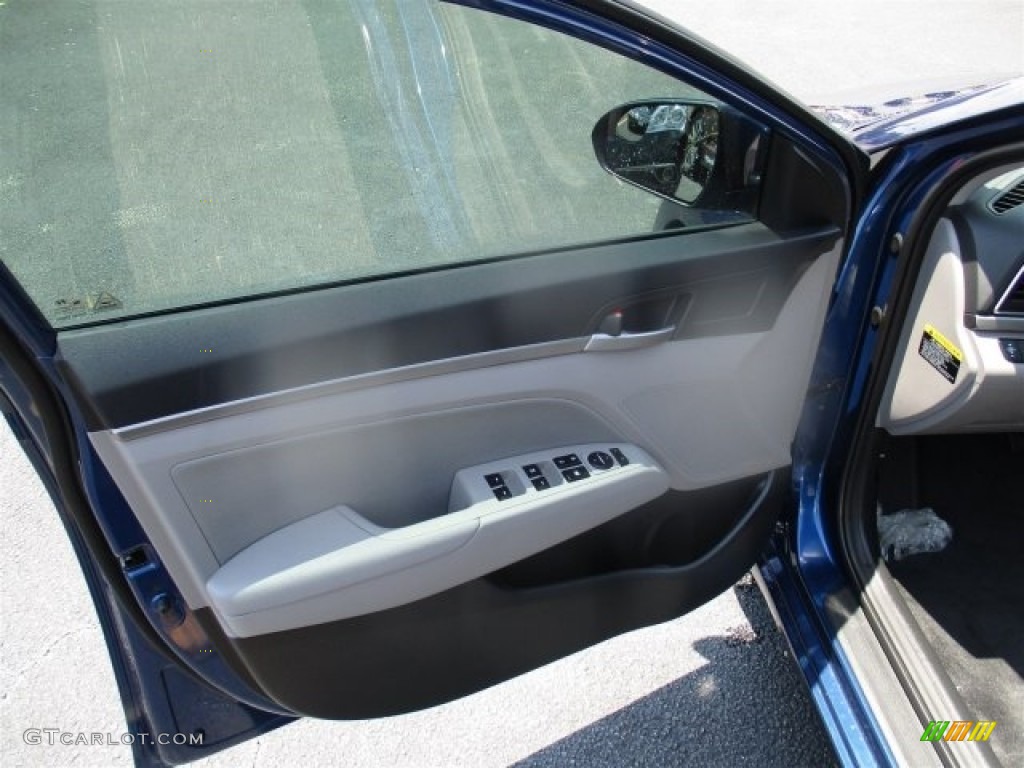 2017 Elantra SE - Lakeside Blue / Gray photo #17