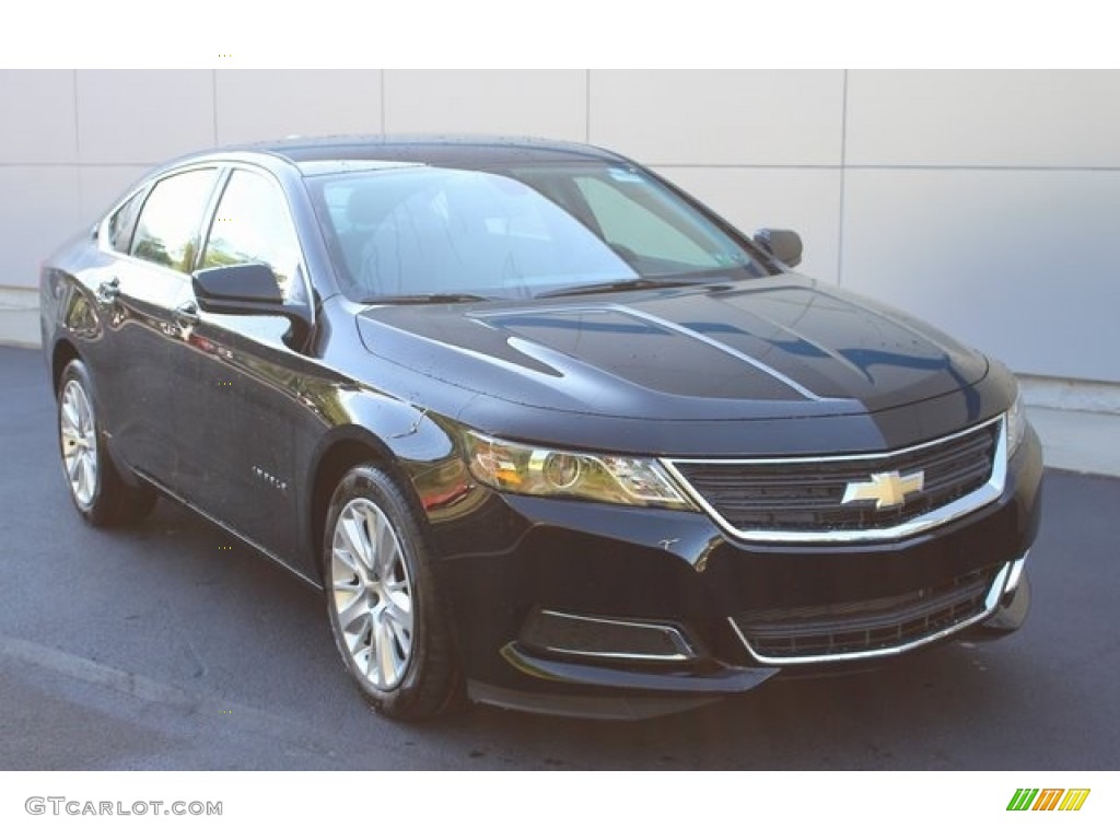 Black 2017 Chevrolet Impala LS Exterior Photo #114074141