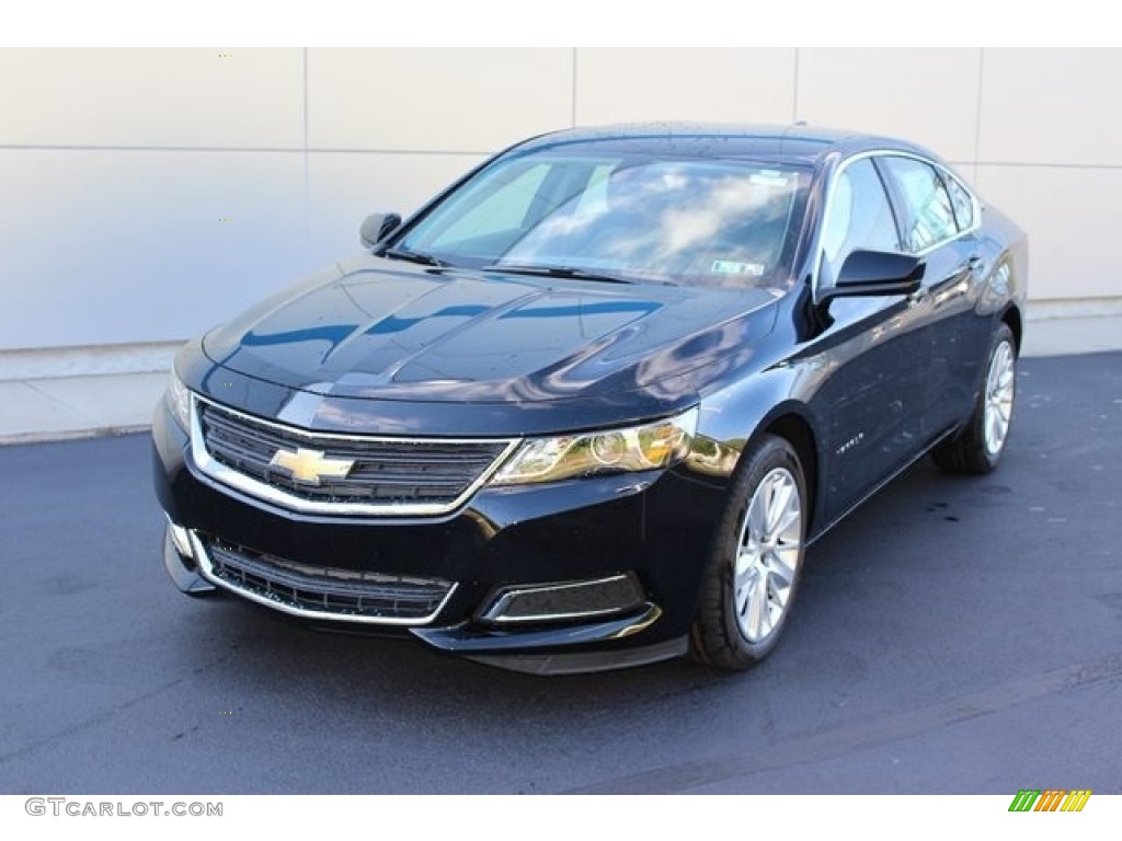 2017 Impala LS - Black / Jet Black/Dark Titanium photo #12