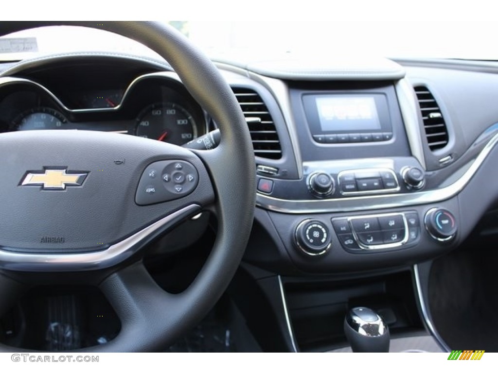 2017 Chevrolet Impala LS Jet Black/Dark Titanium Dashboard Photo #114074519