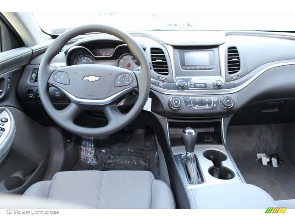 2017 Chevrolet Impala LS Jet Black/Dark Titanium Dashboard Photo #114074537