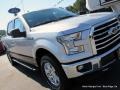 2016 Ingot Silver Ford F150 XLT SuperCrew 4x4  photo #35