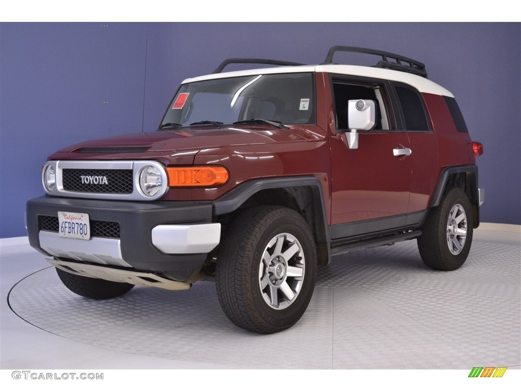2008 FJ Cruiser  - Brick Red / Dark Charcoal photo #3