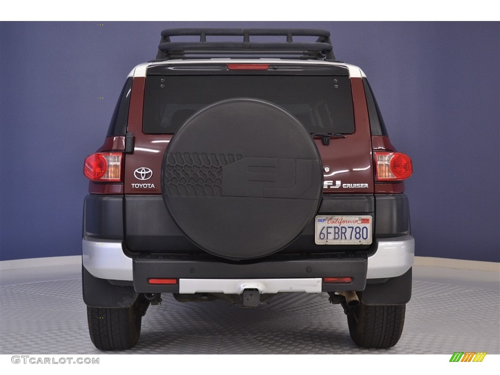2008 FJ Cruiser  - Brick Red / Dark Charcoal photo #6